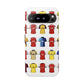 Arsenal Football Jersey Pattern Phone Case – Vintage Kit Collage Tough Cases