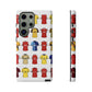 Arsenal Football Jersey Pattern Phone Case – Vintage Kit Collage Tough Cases
