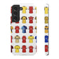 Arsenal Football Jersey Pattern Phone Case – Vintage Kit Collage Tough Cases