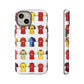 Arsenal Football Jersey Pattern Phone Case – Vintage Kit Collage Tough Cases