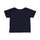 Infant Tee — "I Support Arsenal Just Like My Daddy" Cute Baby Shirt for New Dads & Father’s Day