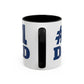 #1 Dad Accent Coffee Mug — Father's Day Gift 11/15oz