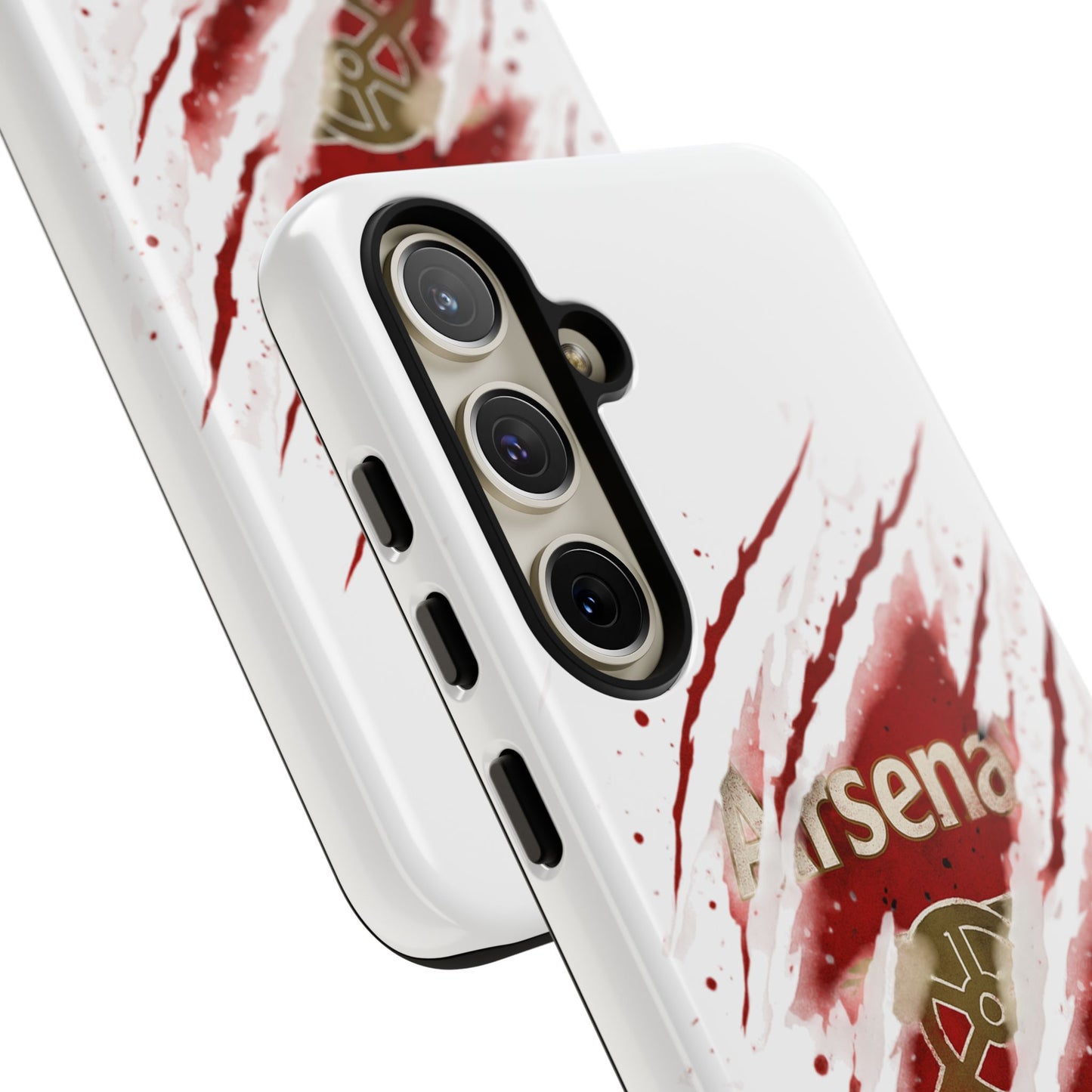 Arsenal Inspired Ripped Claw Phone Case — Football Fan Protective Cover