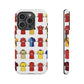 Arsenal Football Jersey Pattern Phone Case – Vintage Kit Collage Tough Cases
