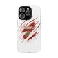 Arsenal Inspired Ripped Claw Phone Case — Football Fan Protective Cover