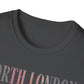 North London Typography T-Shirt — Pastel Lyrics Tee