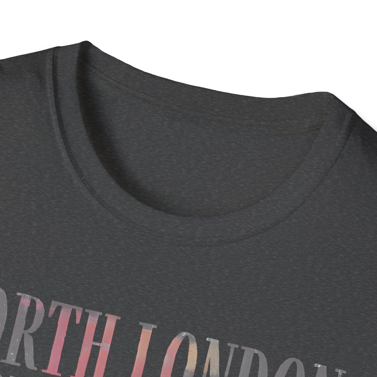North London Typography T-Shirt — Pastel Lyrics Tee