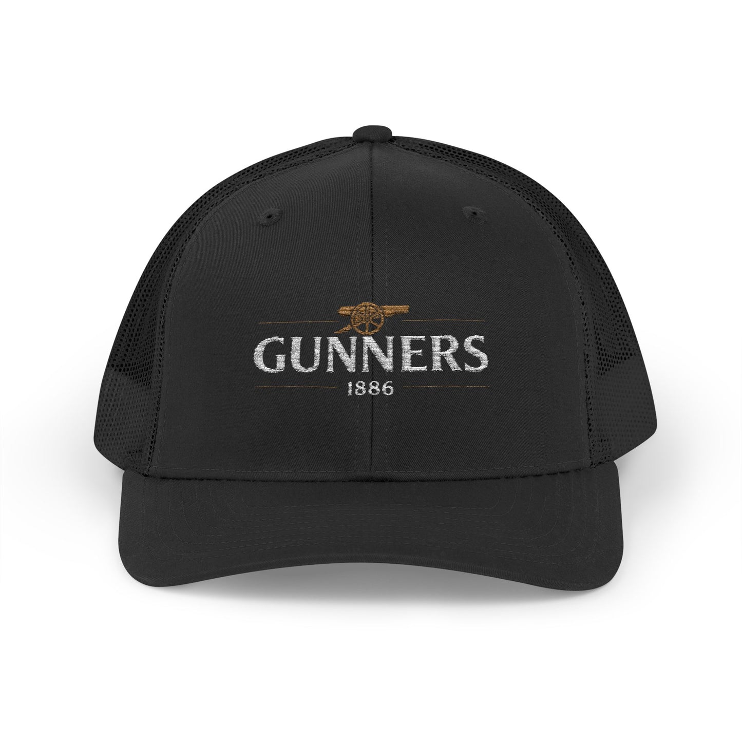 Gunners Trucker Cap – Vintage Distressed Logo Snapback