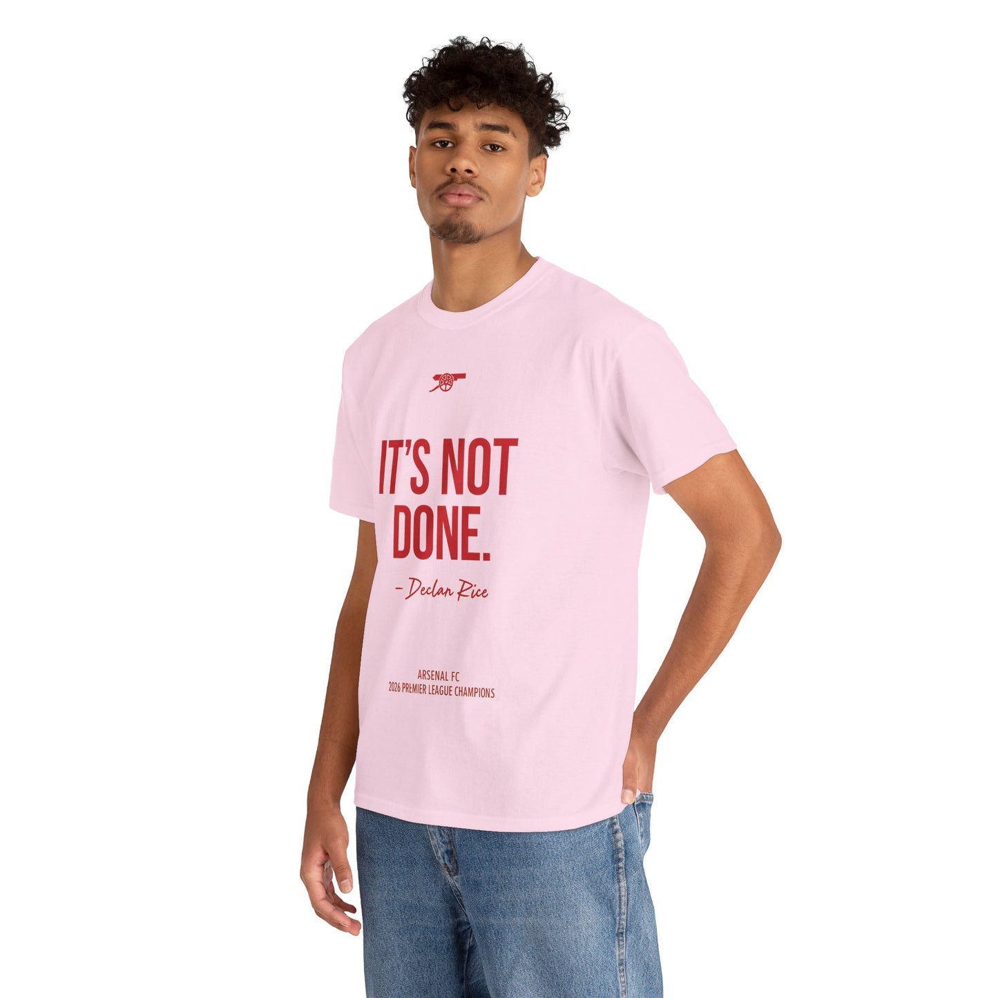 It's Not Done Tee — Motivational Graphic T-Shirt