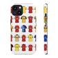 Arsenal Football Jersey Pattern Phone Case – Vintage Kit Collage Tough Cases