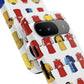 Arsenal Football Jersey Pattern Phone Case – Vintage Kit Collage Tough Cases