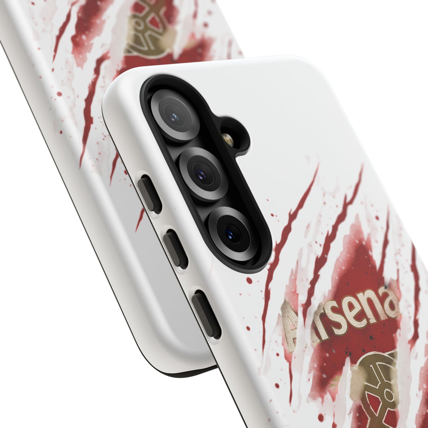 Arsenal Inspired Ripped Claw Phone Case — Football Fan Protective Cover