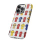 Arsenal Football Jersey Pattern Phone Case – Vintage Kit Collage Tough Cases
