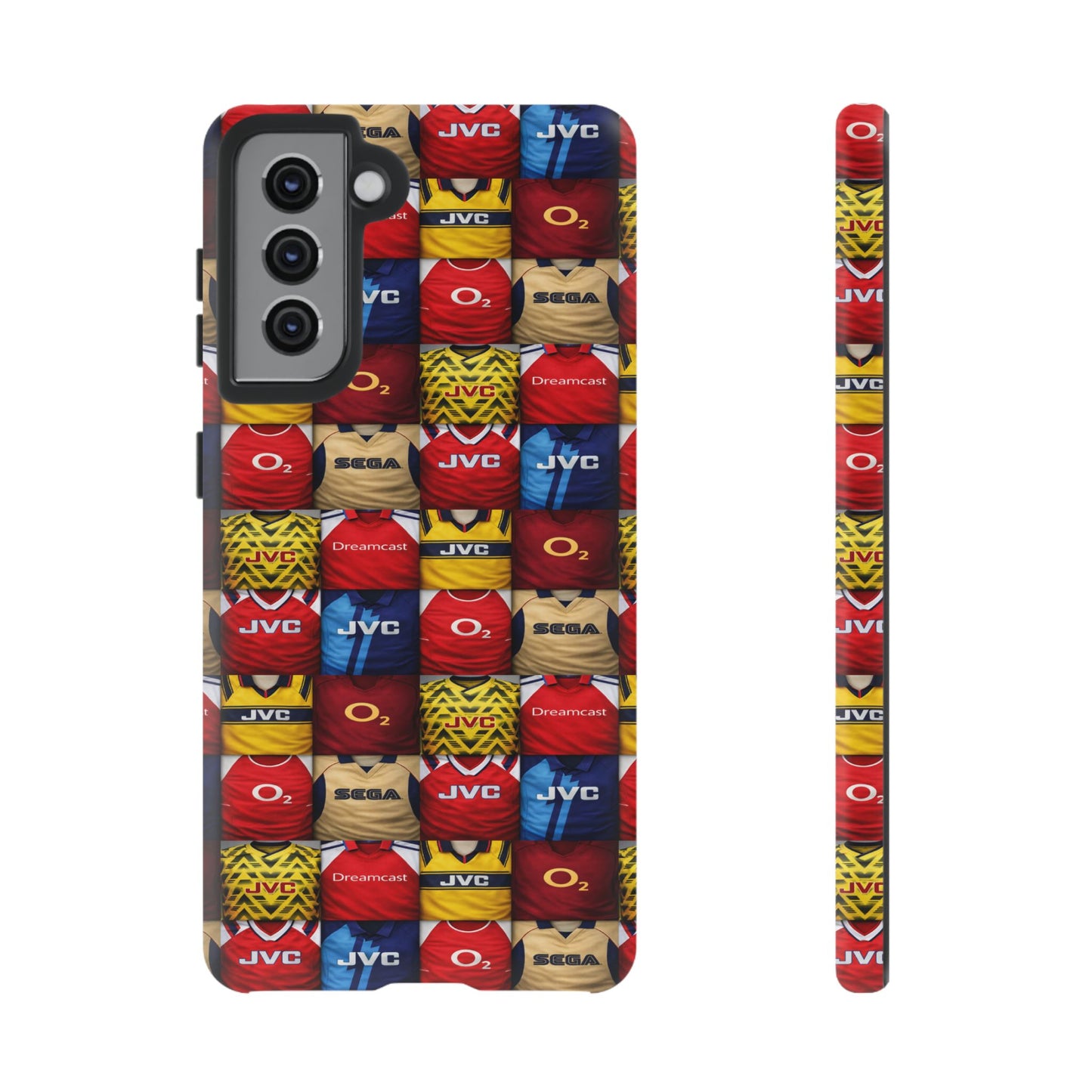 Retro Arsenal Football Shirt Mosaic Tough Phone Case