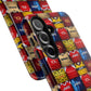 Retro Arsenal Football Shirt Mosaic Tough Phone Case