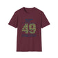 49 Unbeaten Football T-Shirt – Vintage Style