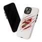 Arsenal Inspired Ripped Claw Phone Case — Football Fan Protective Cover