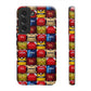 Retro Arsenal Football Shirt Mosaic Tough Phone Case