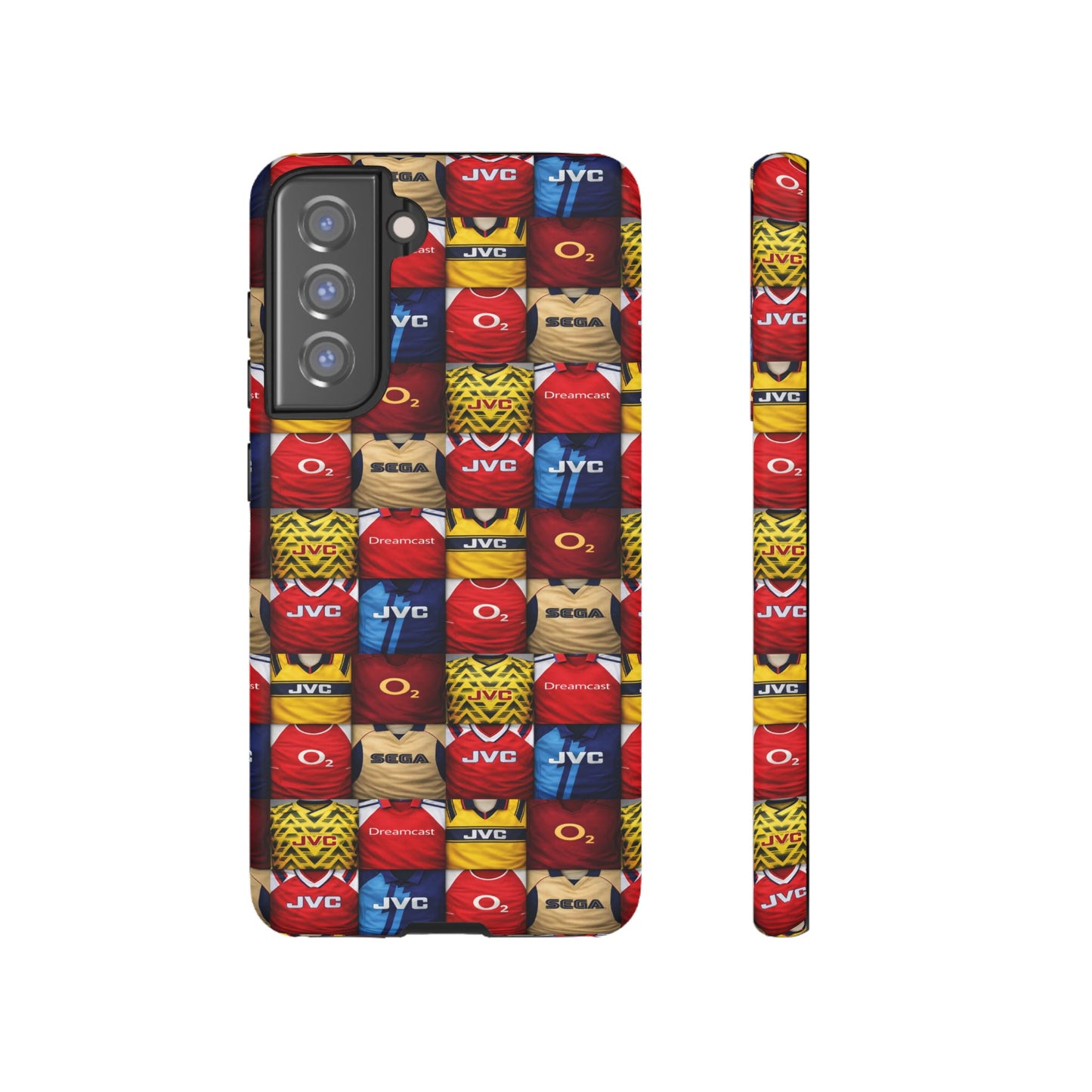 Retro Arsenal Football Shirt Mosaic Tough Phone Case