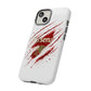 Arsenal Inspired Ripped Claw Phone Case — Football Fan Protective Cover