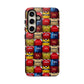 Retro Arsenal Football Shirt Mosaic Tough Phone Case