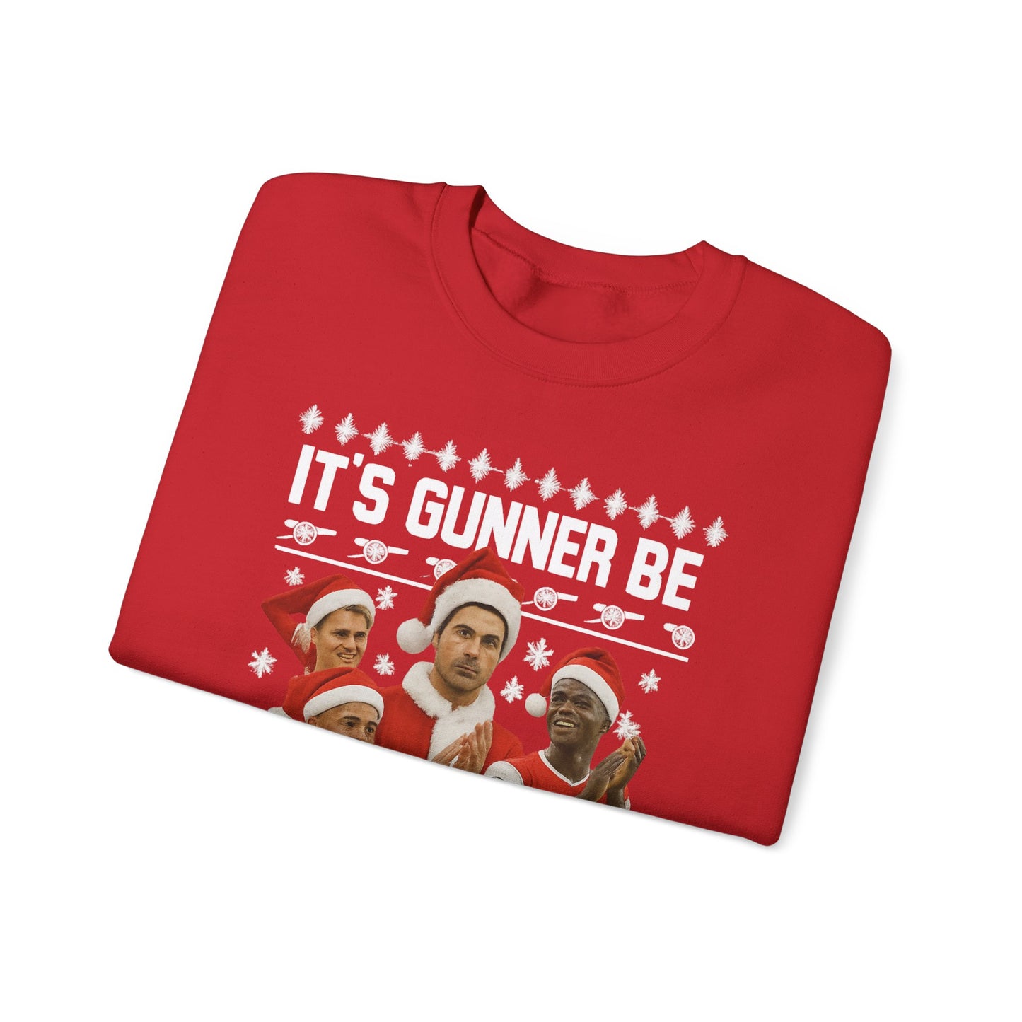 Christmas Sweatshirt — "It's Gunner Be a Top Christmas" Holiday Crewneck