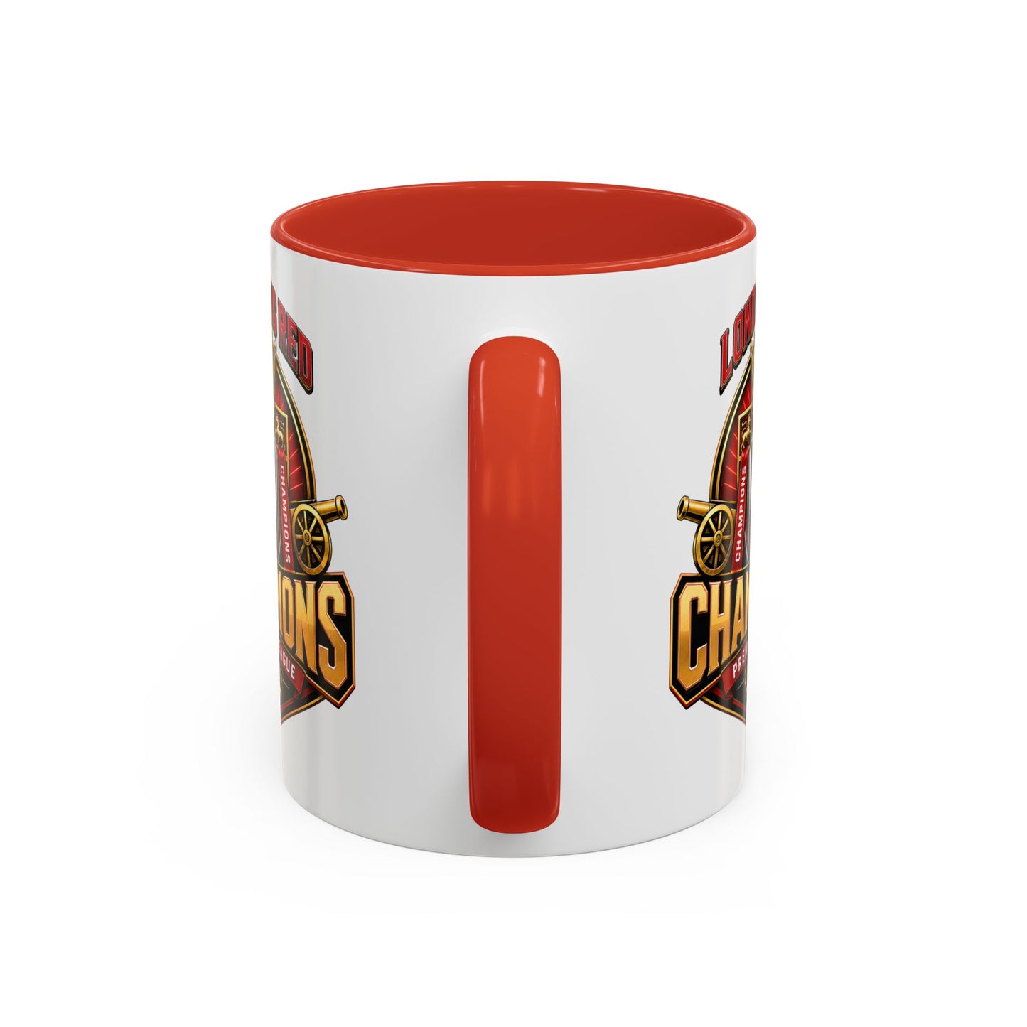Premier League Champions Accent Coffee Mug – "London Is Red" 11oz