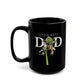 Yoda Best Dad Black Mug – Funny Star Wars Father’s Day Coffee Cup (11oz/15oz)