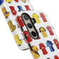 Arsenal Football Jersey Pattern Phone Case – Vintage Kit Collage Tough Cases