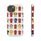 Arsenal Football Jersey Pattern Phone Case – Vintage Kit Collage Tough Cases