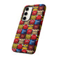 Retro Arsenal Football Shirt Mosaic Tough Phone Case