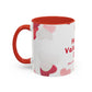 Valentine's Day Coffee Mug — "Still My Favourite Human" Accent Mug