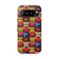 Retro Arsenal Football Shirt Mosaic Tough Phone Case