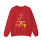 Football Jersey Christmas Tree Sweatshirt — Retro Kit Holiday Crewneck