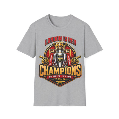 Champions Premier League T-Shirt — "London Is Red" 2025-26 Soccer Tee