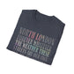 North London Typography T-Shirt — Pastel Lyrics Tee