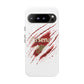 Arsenal Inspired Ripped Claw Phone Case — Football Fan Protective Cover