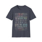 North London Typography T-Shirt — Pastel Lyrics Tee