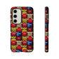 Retro Arsenal Football Shirt Mosaic Tough Phone Case