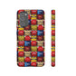 Retro Arsenal Football Shirt Mosaic Tough Phone Case