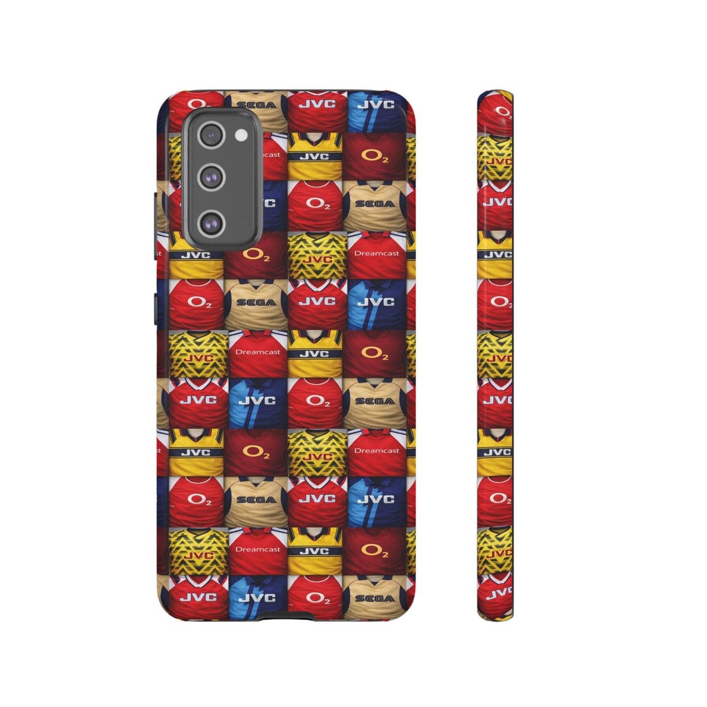 Retro Arsenal Football Shirt Mosaic Tough Phone Case