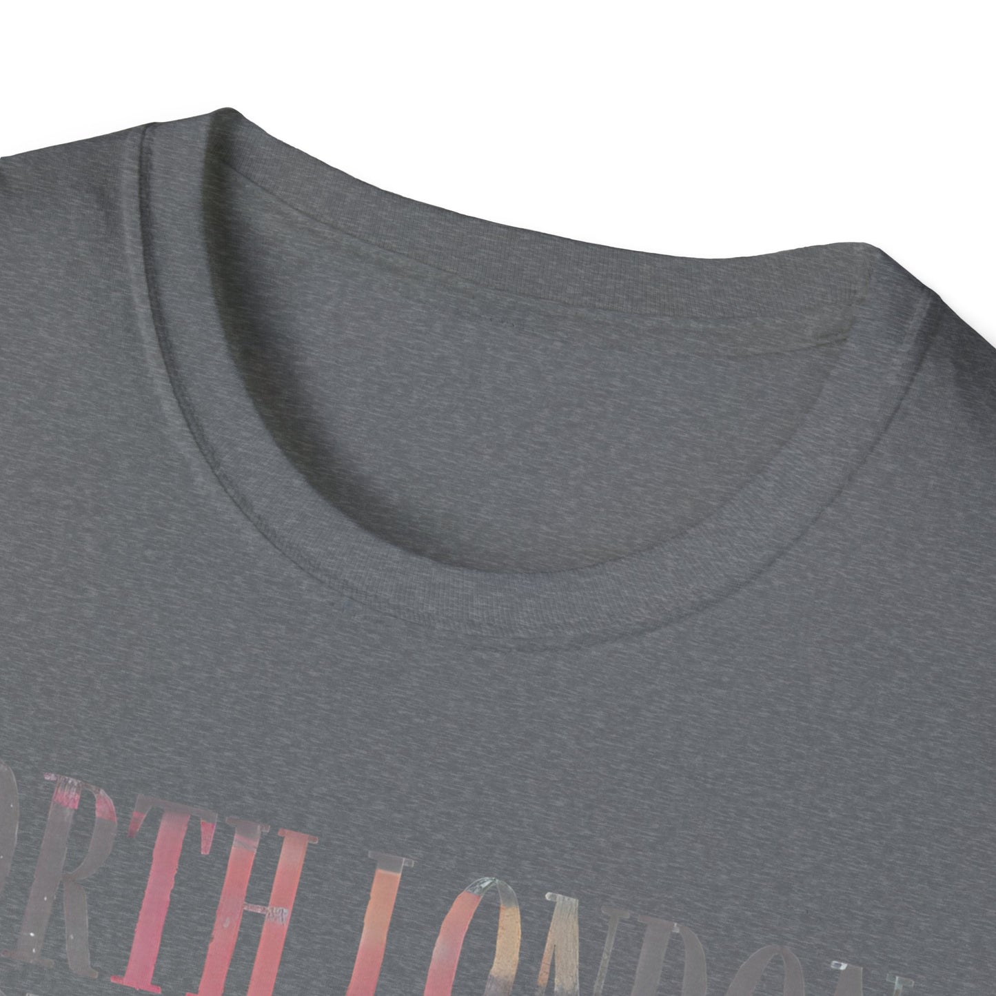 North London Typography T-Shirt — Pastel Lyrics Tee
