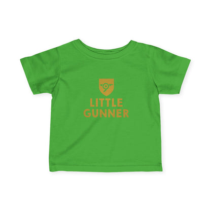 Infant Tee — Little Gunner Gold Crest Baby Shirt