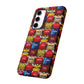 Retro Arsenal Football Shirt Mosaic Tough Phone Case
