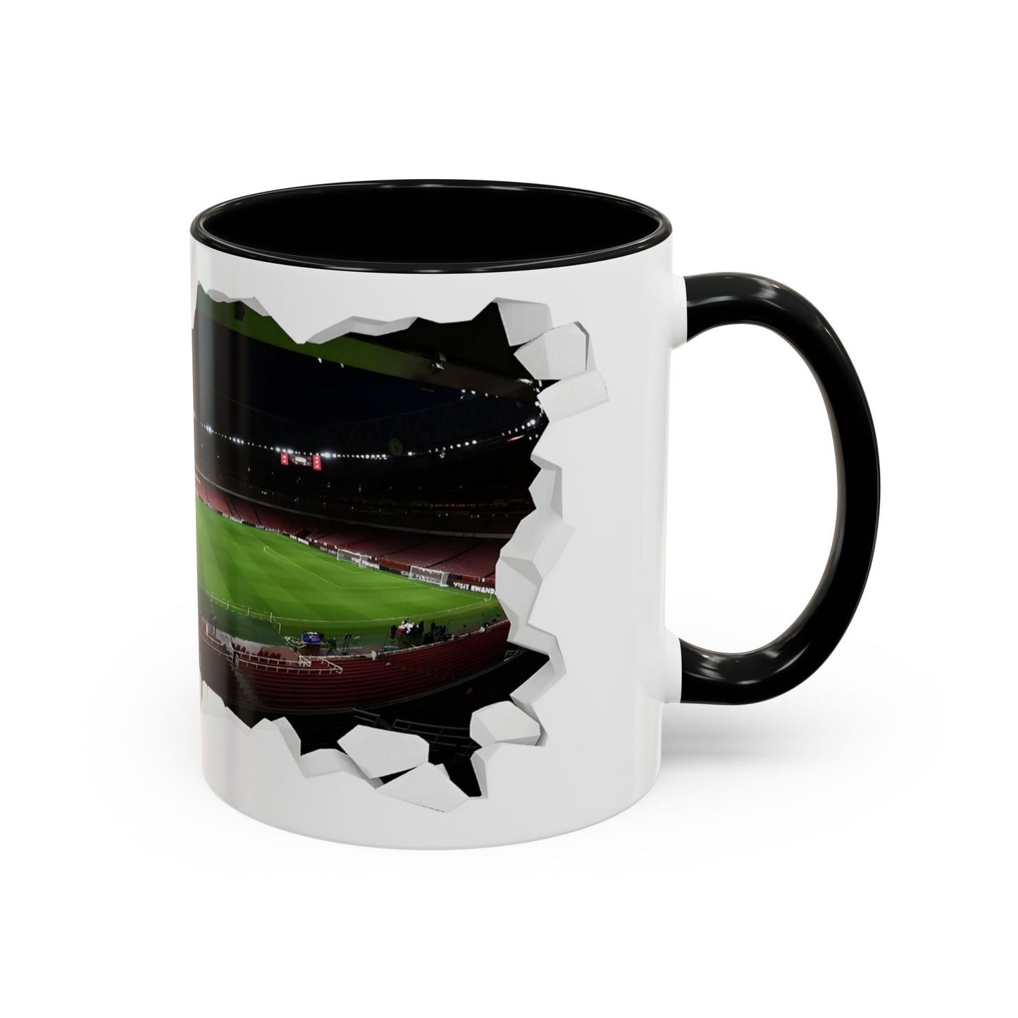 Broken Emirates Stadium View Arsenal Coffee Mug – Accent Mug