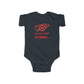 Arsenals BEST Dribbler" Baby Football Onesie