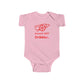 Arsenals BEST Dribbler" Baby Football Onesie