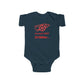 Arsenals BEST Dribbler" Baby Football Onesie
