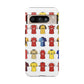 Arsenal Football Jersey Pattern Phone Case – Vintage Kit Collage Tough Cases