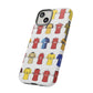 Arsenal Football Jersey Pattern Phone Case – Vintage Kit Collage Tough Cases